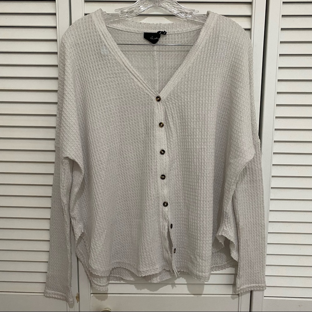 Urban Outfitters Jojo Thermal Sweater